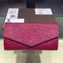 Louis Vuitton Epi Leather Sarah Wallet Fuchsia M60760 VS06439