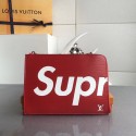 Louis Vuitton Epi Leather Supreme X Pochette Jour MM Red M64574 VS04278