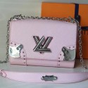 Louis Vuitton Epi Leather Twist Denim Pink M42364 VS01723