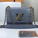 Louis Vuitton Epi Leather Twist MM Blue M50280 VS08947