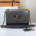 Louis Vuitton Epi Leather Twist MM Grey M50280 VS04768
