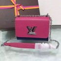 Louis Vuitton Epi Leather Twist MM Hot Pink M42359 VS02852