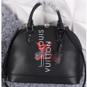 Louis Vuitton Fall 2015 Runway Printed Alma Bag M53155 Black VS06696