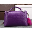 Louis Vuitton Fall Winter 2015 Tote Bags M97536 Purple VS03661