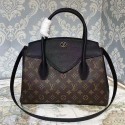 Louis Vuitton Florine Bag M42269 in Monogram Canvas & Black Calfskin VS06789