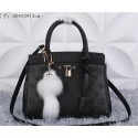 Louis Vuitton Grainy Leather Rivoli BB M41152 Black VS07761