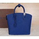 Louis Vuitton Grainy Leather Tote Bag M94599 Blue VS03234
