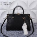 Louis Vuitton Litchi Leather Pallas Cerise Bag M40909 Black VS07591