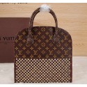 Louis Vuitton M41234 Shopping Bag Christian Louboutin Blue VS02426