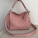 Louis Vuitton Mahina Calfskin Babylone Chain BB Magnolia M51224 VS09785