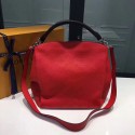 Louis Vuitton Mahina Calfskin Babylone PM Red M50031 VS05388