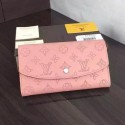 Louis Vuitton Mahina Leather IRIS Wallet M60144 Pink VS09082