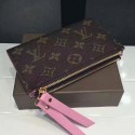 Louis Vuitton Monogram Canvas Adele Compact Wallet Pink M61271 VS08055