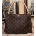 Louis Vuitton Monogram Canvas Capucines MM Tote Bag N1018L VS09256