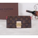 Louis Vuitton Monogram Canvas Elysee Wallet M60361 Peach VS08965
