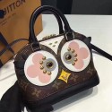 Louis Vuitton Monogram Canvas Lovely Birds Nano Alma M61708 VS08682
