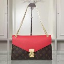 Louis Vuitton Monogram Canvas PALLAS CHAIN M41246 Red VS01181