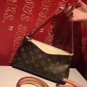Louis Vuitton Monogram Canvas Pallas Clutch Bag M41638 Yellow VS09577