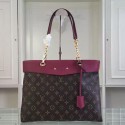 Louis Vuitton Monogram Canvas Pallas Shopper M51197 Burgundy VS06707