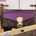 Louis Vuitton Monogram Canvas PALLAS WALLET M58414 Purple VS09237