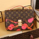 Louis Vuitton Monogram Canvas Pochette Metis Bag M40780 VS09115
