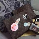 Louis Vuitton Monogram Canvas Pochette Plate MM M41438 VS08660