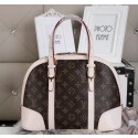Louis Vuitton Monogram Canvas Tote Bag M40180 White VS09513