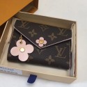Louis Vuitton Monogram Canvas Victorine Wallet Rose Ballerine M62360 VS05892