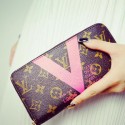 Louis Vuitton Monogram Canvas Zippy Wallet M60936 Grenade VS08926