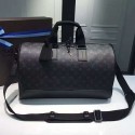 Louis Vuitton Monogram Eclipse Canvas Keepall Voyager M43038 VS01094