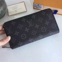 Louis Vuitton Monogram Eclipse Canvas Zippy Wallet M60017 VS01667