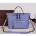 Louis Vuitton Monogram Empreinte Bastille MM Tote Bag M41168 Lavender VS08498