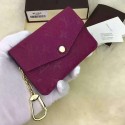 Louis Vuitton Monogram Empreinte Key Pouch Burgundy M60633 VS02334