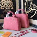 Louis Vuitton Monogram Empreinte Montaigne MM Hot Pink M42296 VS01324