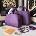 Louis Vuitton Monogram Empreinte Montaigne MM Purple M42296 VS07271