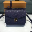Louis Vuitton Monogram Empreinte Pochette Metis Blue M40780 VS04336