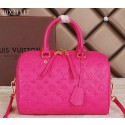 Louis Vuitton Monogram Empreinte Speedy Top Handle Bags M40762 Rose VS09110