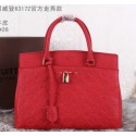 Louis Vuitton Monogram Empreinte Tote Bag M63172 Red VS08631