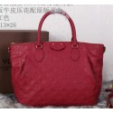 Louis Vuitton Monogram Empreinte Turenne MM Bag M48814 Peach VS07332