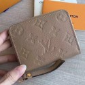 Louis Vuitton Monogram Empreinte Zippy Coin Purse Khaki M60067 VS00761