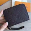Louis Vuitton Monogram Empreinte Zippy Coin Purse Noir M60067 VS02372