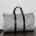 Louis Vuitton Monogram Idylle KEEPALL BANDOULIERE 45 M41428 Grey VS07942
