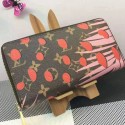 Louis Vuitton Monogram Jungle Dots Zippy Wallet M41908 Red VS08363