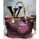 Louis Vuitton Monogram Jungle Neverfull MM Bag M40996 Palm Poppy VS02348