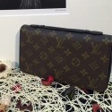 Louis Vuitton Monogram Macassar Canvas ZIPPY XL Wallet M61506 VS01065