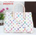 Louis Vuitton Monogram Multicolore Marly Tote Bag M40236 White VS09850