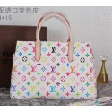 Louis Vuitton Monogram Multicolore Marly Tote Bag M41205 White VS08145