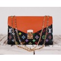 Louis Vuitton Monogram Multicolore Pallas Chain Bag M41261 Orange VS03616