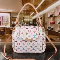 Louis Vuitton Monogram Multicolore Tote Bag M52230 White VS07162
