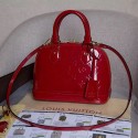 Louis Vuitton Monogram Vernis Alma BB Red M50415 VS07910